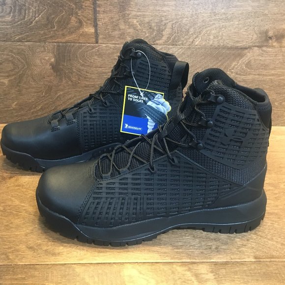 under armour black boots